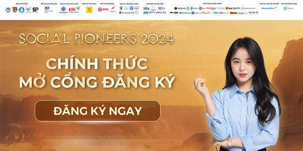 Cuộc thi Marketing xã hội SOCIAL PIONEERS 2024 mở đơn đăng ký cho học sinh - sinh viên toàn quốc