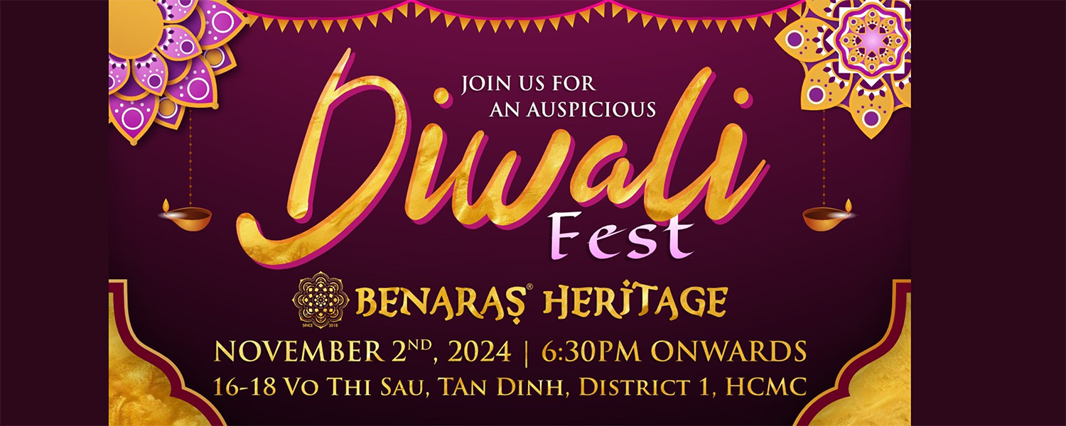 Lễ hội Diwali Fest - Benaras Heritage | TP. Hồ Chí Minh