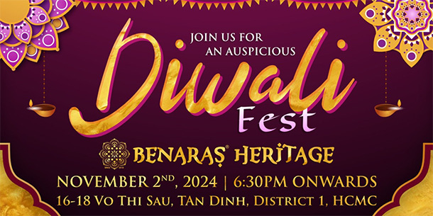 Lễ hội Diwali Fest - Benaras Heritage | TP. Hồ Chí Minh