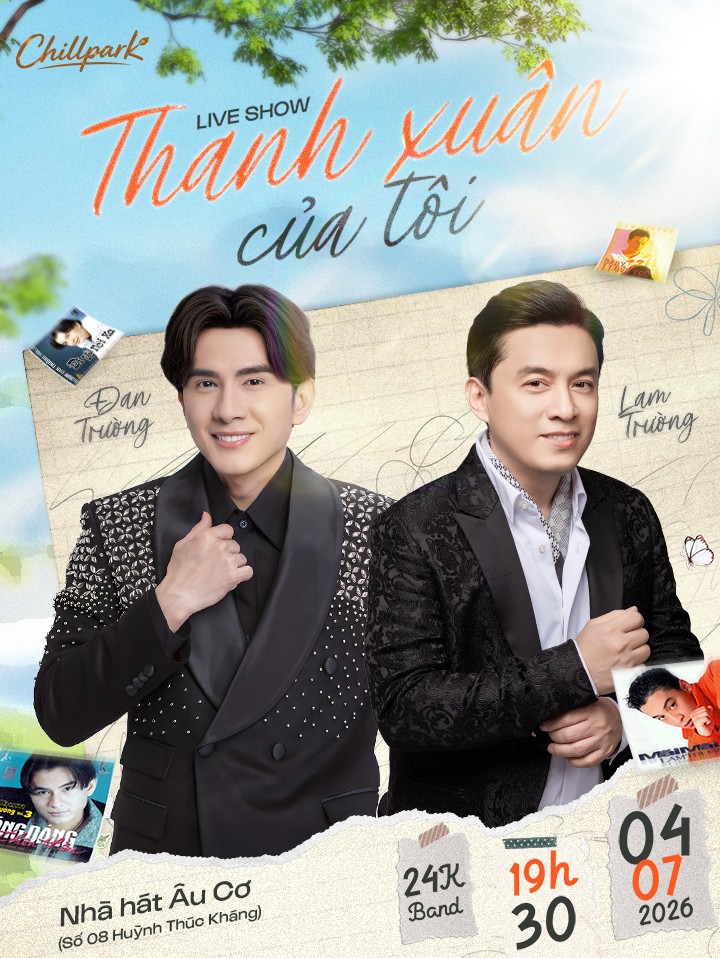 Liveshow Đan Trường - Lam Trường 2026 tại Hà Nội | Đêm nhạc đánh thức ký ức Thanh Xuân Của Tôi