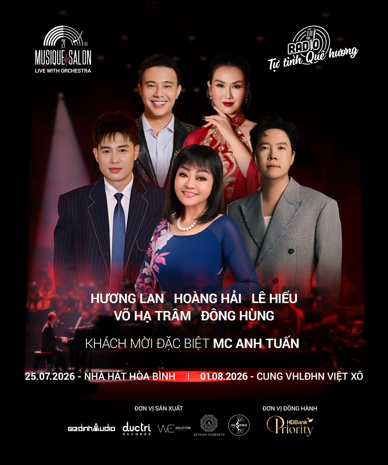 Đặt vé MDS 21 RADIO Nhà Hát Hòa Bình