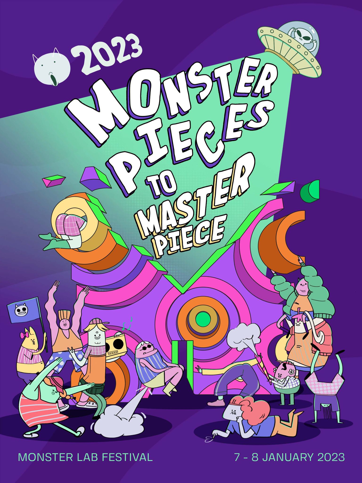 Lễ hội trải nghiệm sáng tạo Monster Lab Festival: MONSTER-PIECES 2023