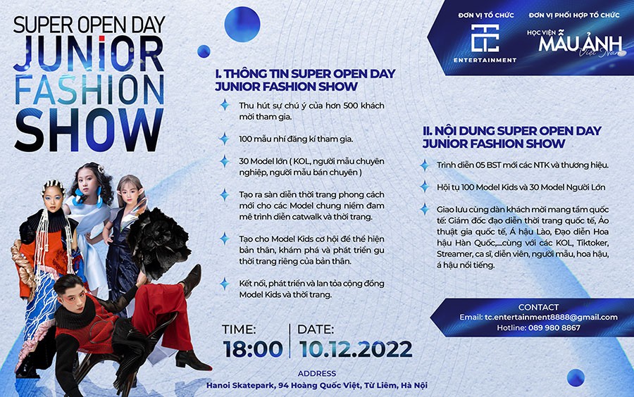Super Open Day - Junior Fashion Show 2022