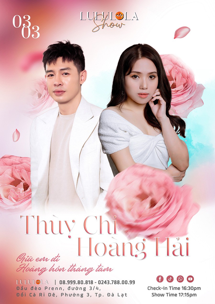 Liveshow THUỲ CHI và HOÀNG HẢI tại Đà Lạt - Ngày 03.03.2024