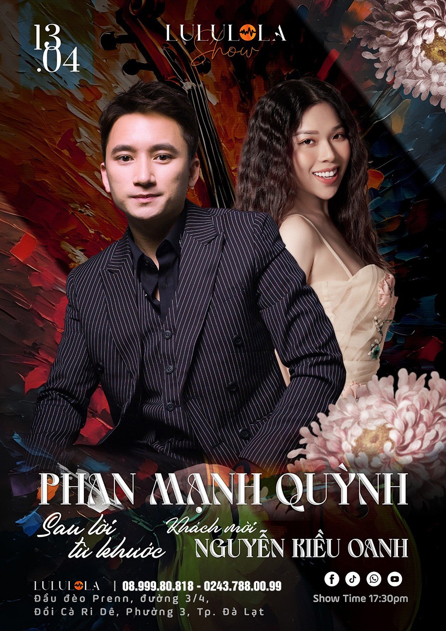 Liveshow PHAN MẠNH QUỲNH tại Đà Lạt - Ngày 13.04.2024