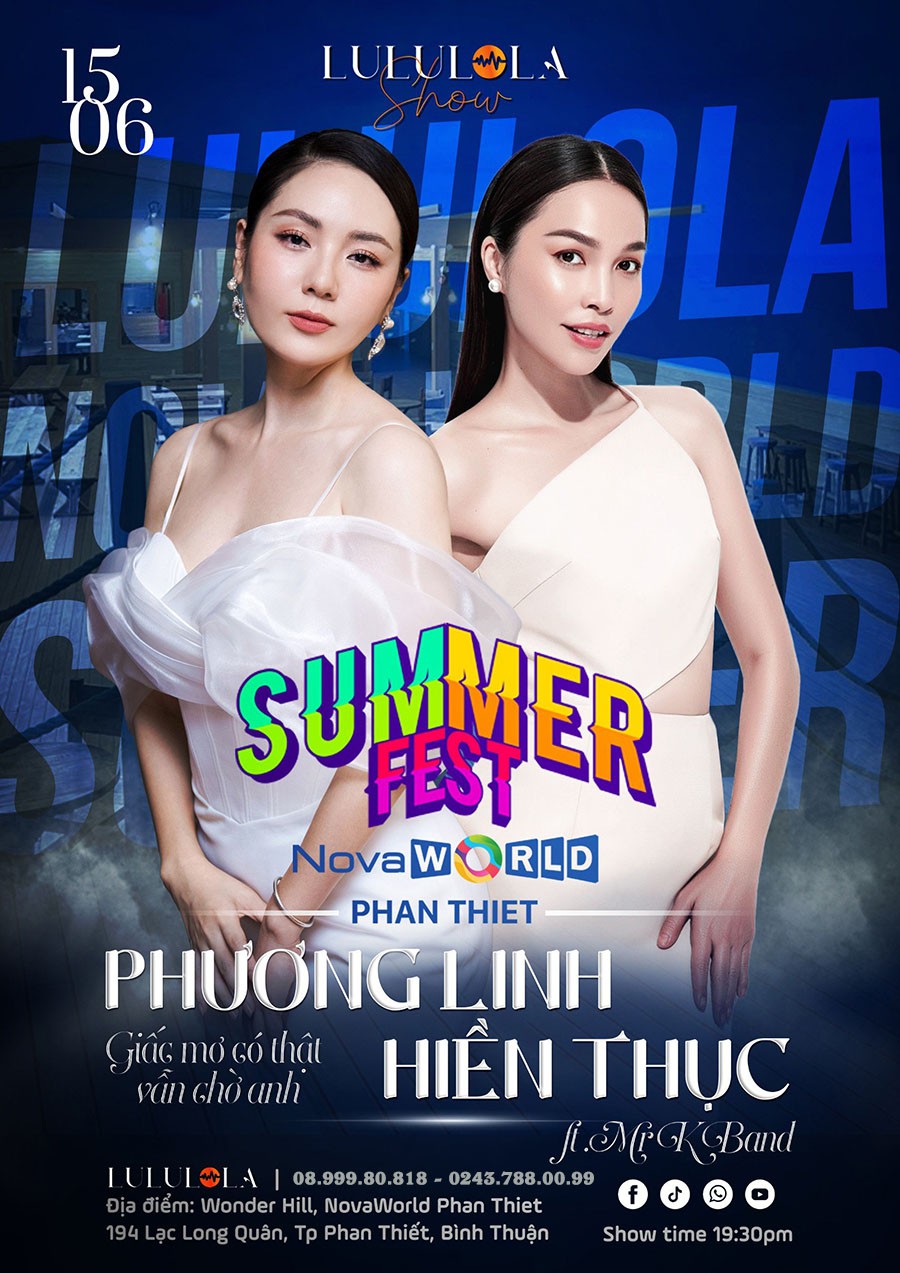 Liveshow PHƯƠNG LINH - HIỀN THỤC tại TP. Phan Thiết - Ngày 15.06.2024