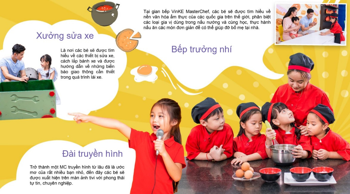 Bán vé vào cửa VINKE - Khu vui chơi giải trí và giáo dục cho trẻ em mọi lứa tuổi tại TP. Hà Nội