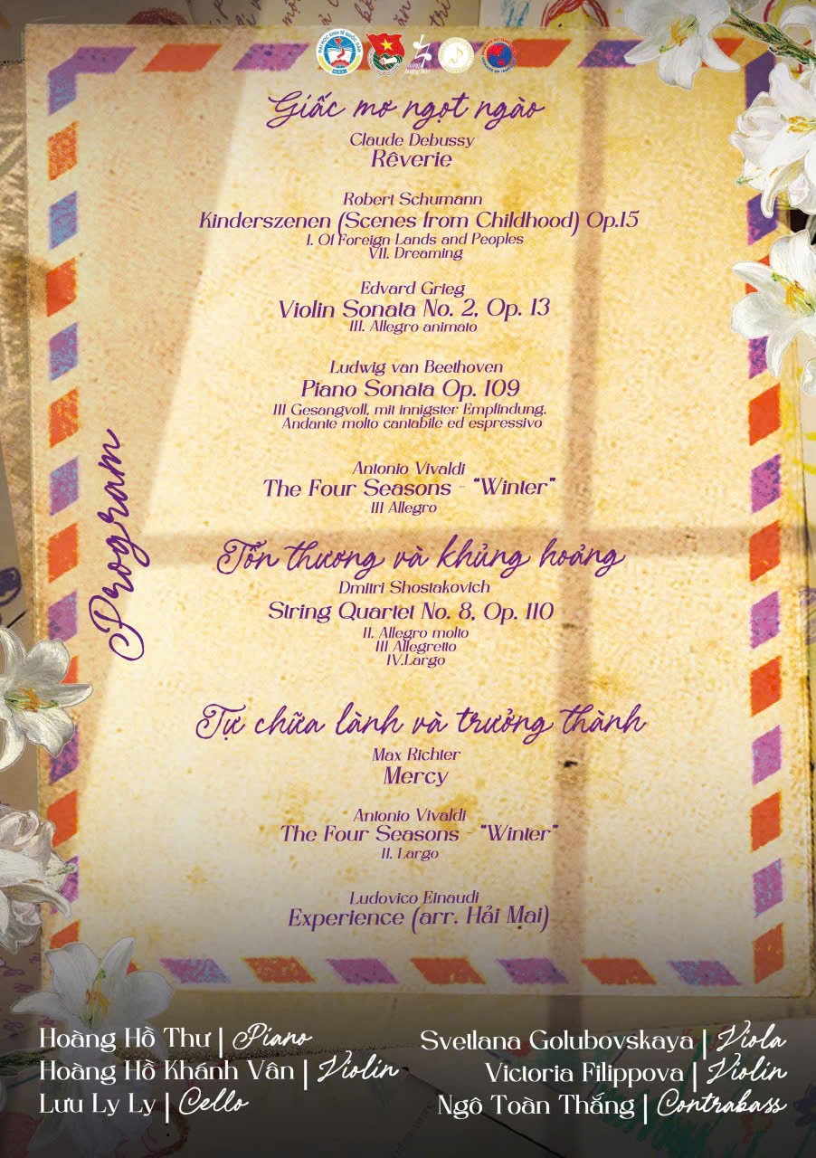 Chương trình hòa nhạc từ thiện - Nắng Hoàng Hôn 2025