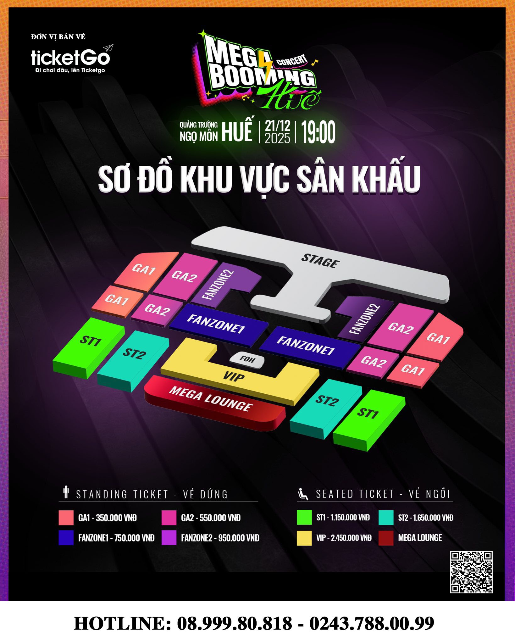 Chính thức mở bán vé: Đại nhạc hội Mega Booming 2025 Day 2