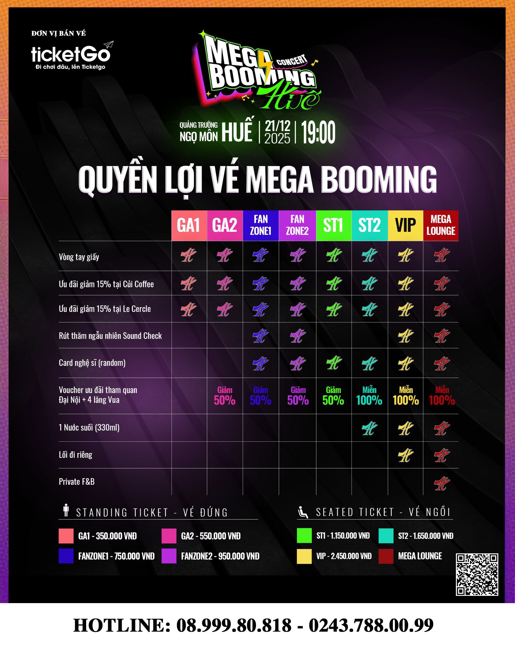 Chính thức mở bán vé: Đại nhạc hội Mega Booming 2025 Day 2