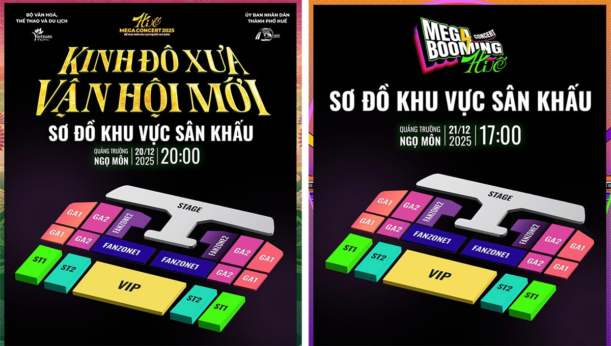 Chính thức mở bán vé: Đại nhạc hội Mega Booming 2025 Day 2