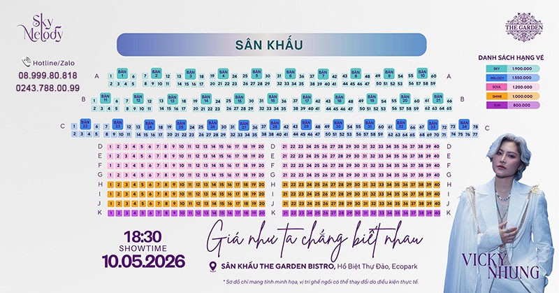 Liveshow Vicky Nhung