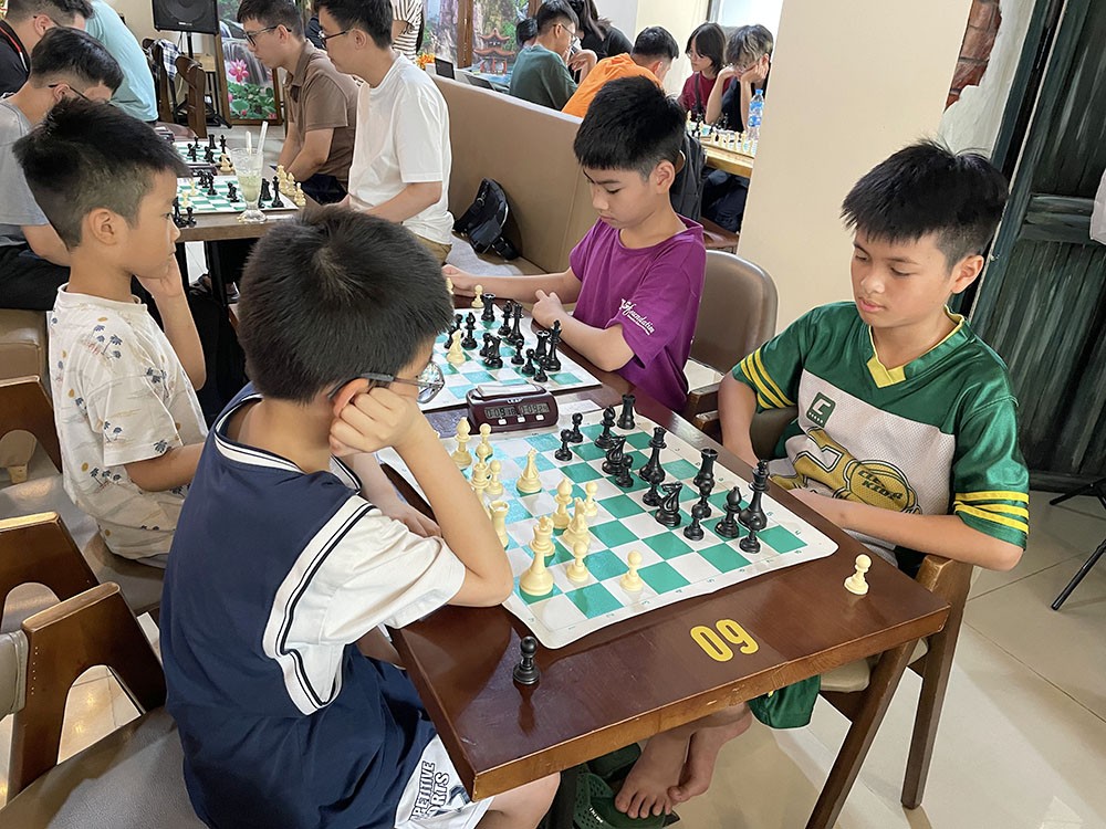 Kết quả Giải cờ vua Hà Nội mở rộng GO-VCHESS 2025 do TicketGo tổ chức