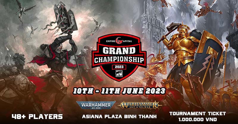 Giải đấu Warhammer - ECS Grand Championship 2023 - 40K & AOS