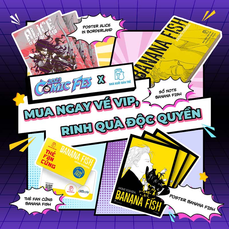 Comic Fes 2023 - Sự kiện truyện tranh và hoạt hình Việt - Nhật lớn nhất tại Việt Nam