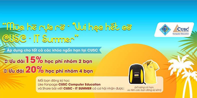 IT Summer 2023 - Mùa hè rực rỡ - Vui học hết cỡ