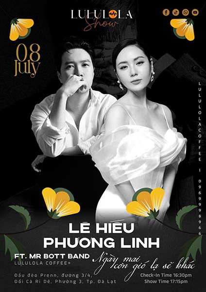 Liveshow Lê Hiếu và Phương Linh tại Đà Lạt - Ngày 8.7.2023