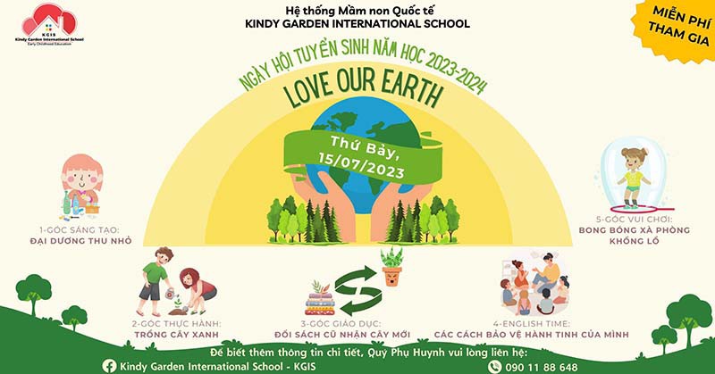 Ngày hội tuyển sinh và sự kiện – Love Our Earth