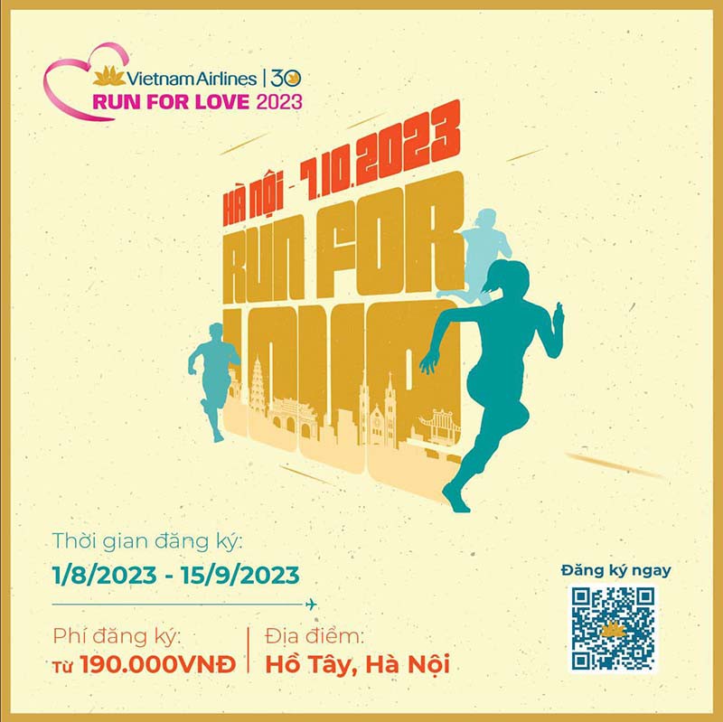 Giải chạy Vietnam Airlines - Run for Love