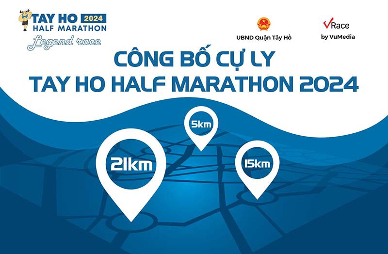 Giải chạy bộ tại Hà Nội - Tay Ho Half Marathon 2024