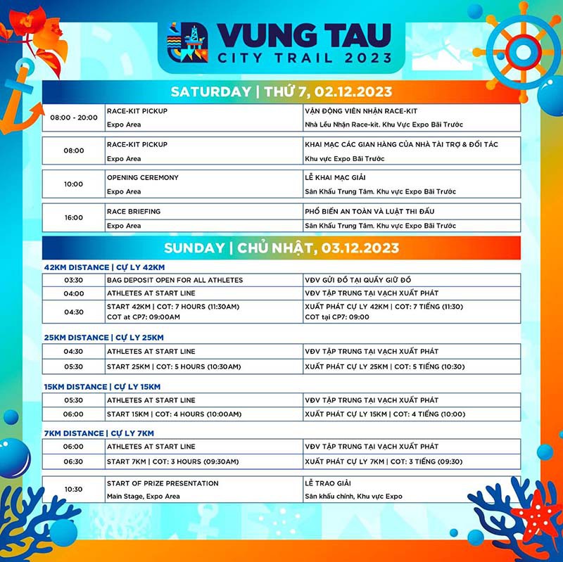 Giải chạy Vung Tau City Trail 2023