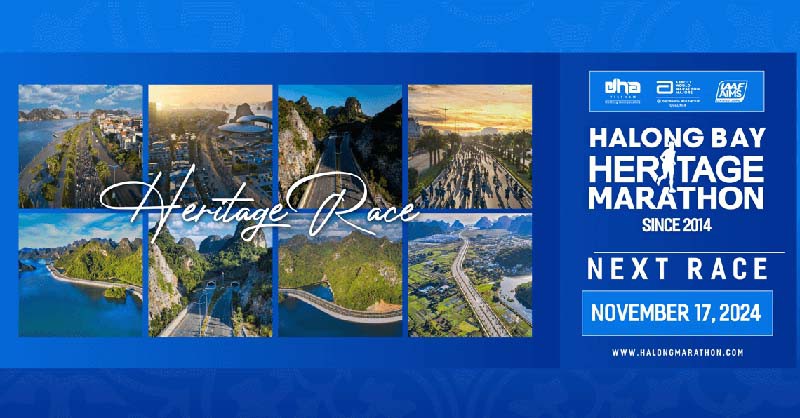 Giải chạy bộ tại Hạ Long-Quảng Ninh | Halong Bay Heritage Marathon 2024