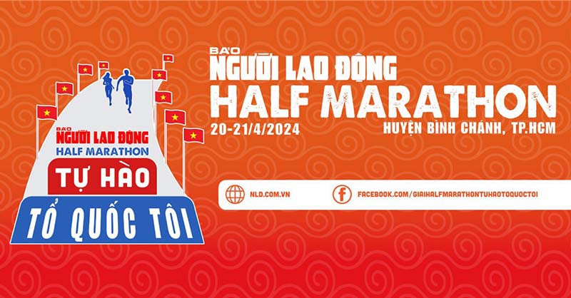 Giải chạy Half Marathon - Tự hào Tổ quốc tôi năm 2024
