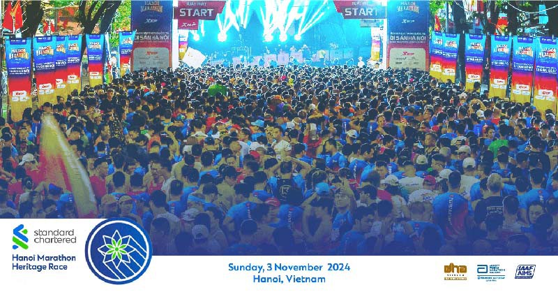 Giải chạy bộ Standard Chartered Hanoi Marathon - Heritage Race 2024