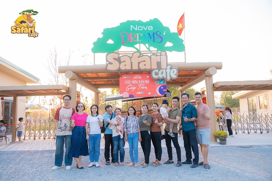 Bán vé vào cửa SAFARI CAFE - Cafe bán hoang dã đầu tiên tại Việt Nam - Novaworld Phan Thiết