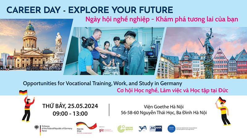 Ngày hội nghề nghiệp 2024 tại Hà Nội - Khám phá tương lai của bạn | CAREER DAY - Explore your future (English below)