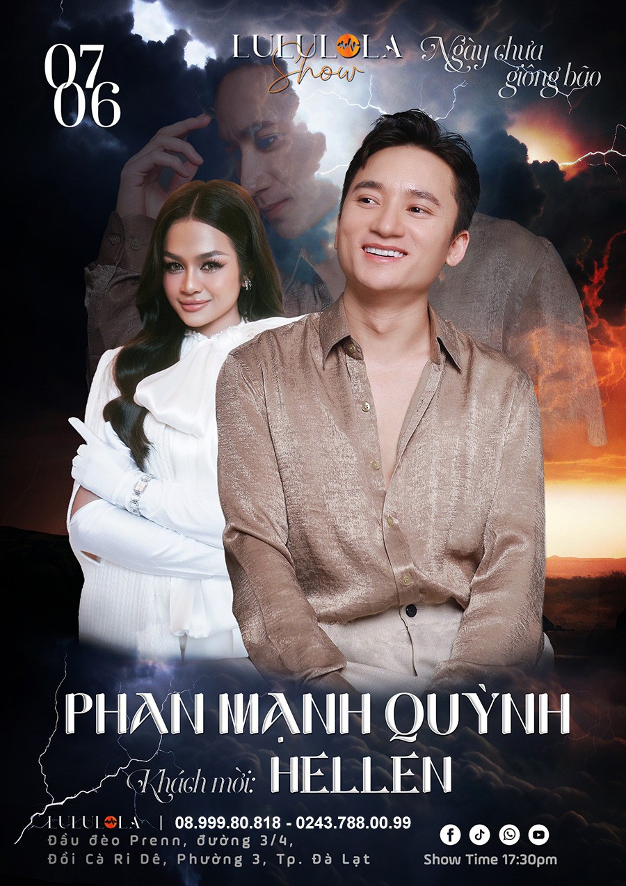 Liveshow PHAN MẠNH QUỲNH tại Đà Lạt - Ngày 07.06.2024