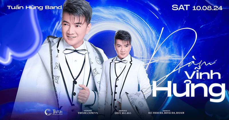 Minishow ĐÀM VĨNH HƯNG tại Hà Nội - Ngày 10.08.2024