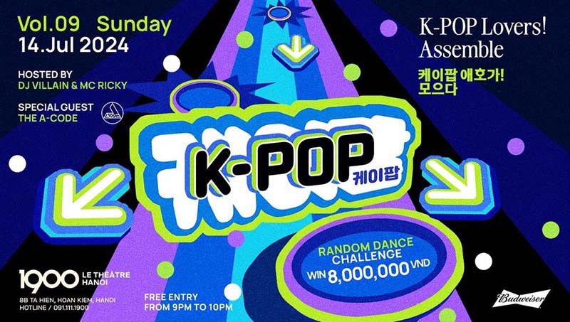 Đêm nhạc 1900 K-POP Lovers - Assemble - Ngày 14.07.2024