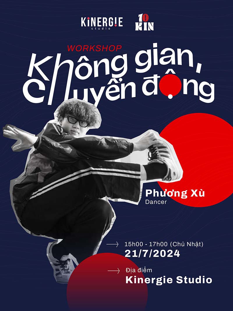 Workshop Chờ ơi chơi cùng Phương Xù - KHÔNG GIAN, CHUYỂN ĐỘNG