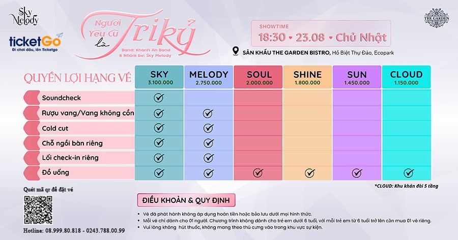 Liveshow H&Agrave; NHI - Người y&ecirc;u cũ l&agrave; Tri kỷ | Sky Melody - Ecopark 23.08.2026