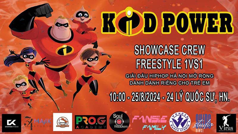 Giải đấu dance - Kid Power 2024 dành riêng cho các bạn nhỏ U15