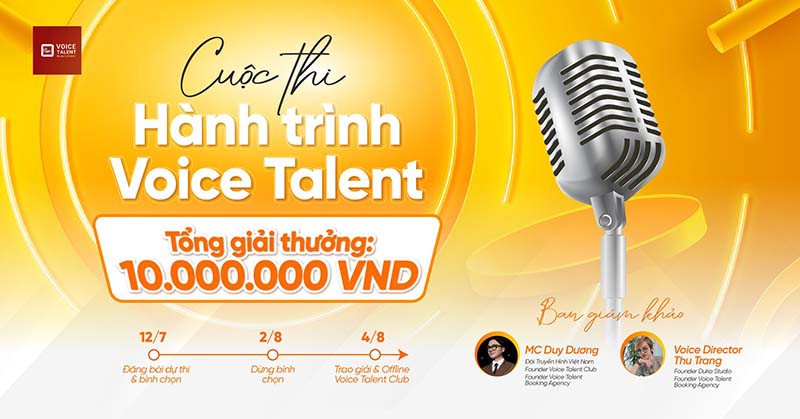 Cuộc thi - Hành trình Voice Talent 2024