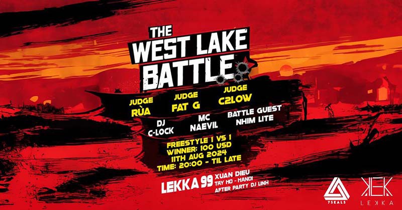 Giải đấu Freestyle Battle 1v1 - The West Lake Battle 2024