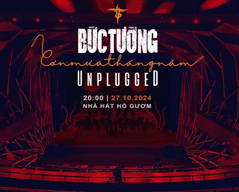 Đêm nhạc Bức Tường Unplugged – Cơn Mưa Tháng Năm