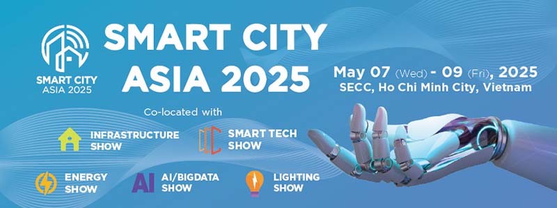 Smart City Asia 2025 - Triển lãm Quốc tế Thành phố Thông minh Châu Á 2025