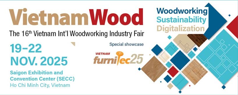 Triển lãm quốc tế ngành công nghiệp chế biến gỗ - VietnamWood 2025