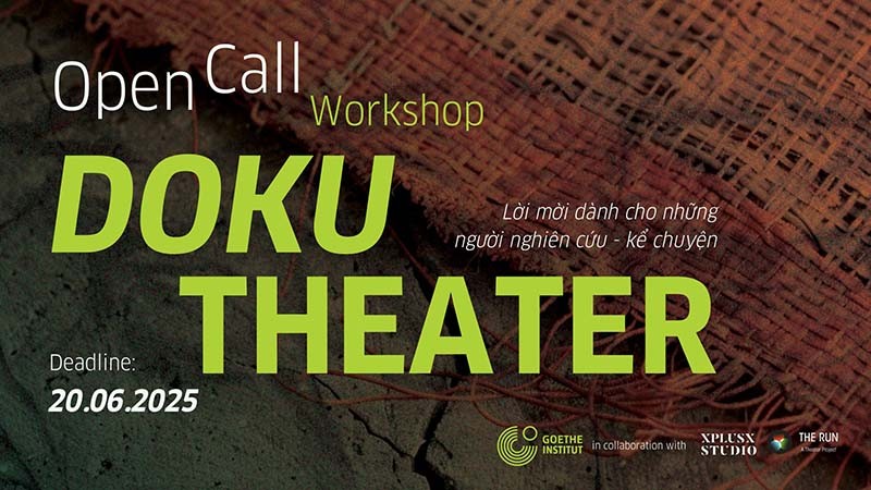 Cơ hội đăng ký tham gia Workshop về sân khấu tư liệu - DokuTheater Workshop (Open call)