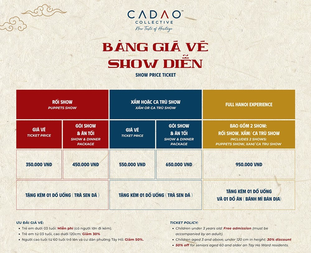 Show Xẩm & Ca trù CADAO Collective - Hành trình khám phá nghệ thuật di sản giữa lòng Hà Nội