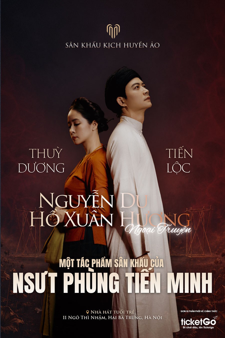 C&ocirc;ng bố lịch diễn th&aacute;ng 10 của s&acirc;n khấu kịch Nguyễn Du - Hồ Xu&acirc;n Hương Ngoại Truyện 2026 | Chỉ 2 suất diễn