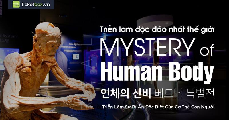 Triển lãm Mystery Of Human Body