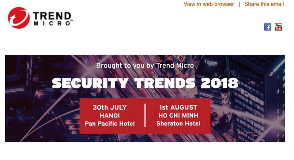 Hội nghị Security Trends 2018