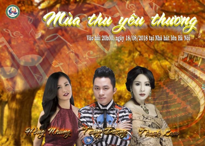 Đêm nhạc Mùa thu yêu thương - Hồng Nhung Tùng Dương Thanh Lam