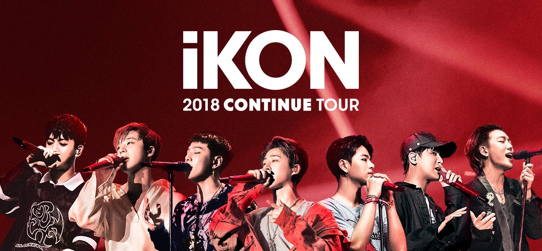 Địa điểm mua vé Concert của iKON WORLD TOUR 2018 Continue Tour