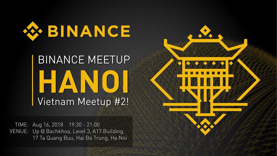 Hội thảo Binance Hanoi Meetup 2018