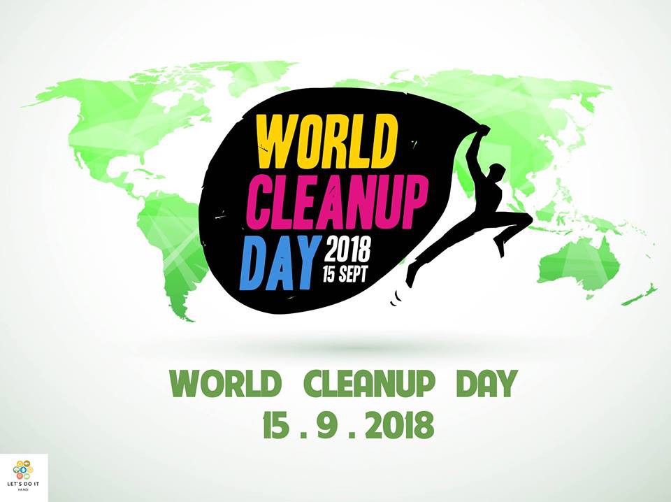 Tuyển tình nguyện viên tham dự World Cleanup Day 2018 tại Hà Nội